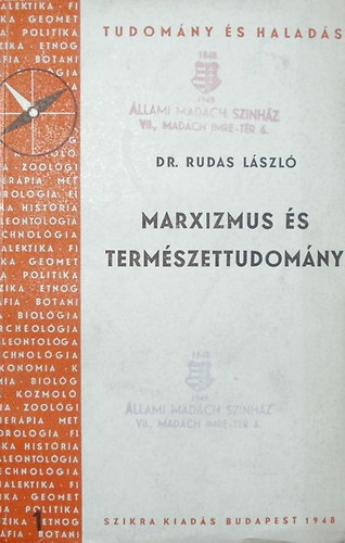 Dr.Rudas L�szl� - Marxizmus �s term�szettudom�ny