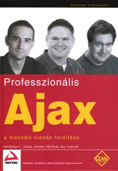 Joe Fawcett; Jeremy  McPeak; Nicholas Zakas - Professzionlis Ajax