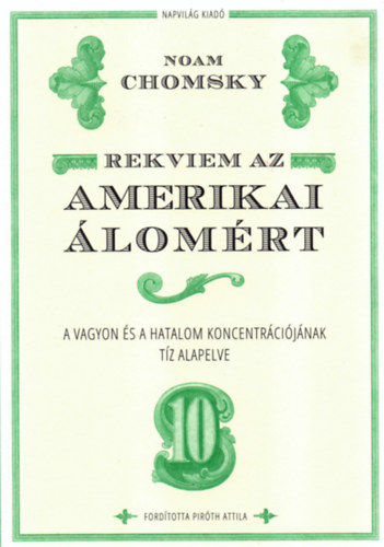 Noam Chomsky - Rekviem az amerikai �lom�rt