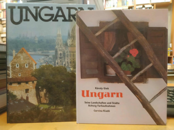 Gink K�roly, Fekete Gyula - 2 db Ungarn - Ungarn (Seine Landschaften und St�dte Achtzig Farbaufnahmen)