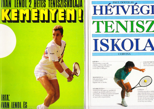 Paul Douglas, Ivan Lendl-George  Mendoza - 2db.tenisz: Htvgi tenisziskola + Kemnyen! (Ivan Lendl 2 hetes tenisziskolja)