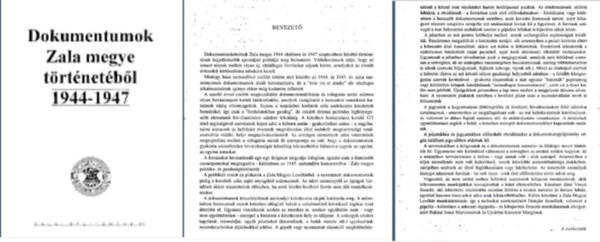 K�li Csaba-Mik� Zsuzsa - Dokumentumok Zala megye t�rt�net�b�l 1944-1947