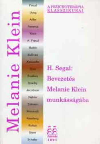Hanna Segal - Bevezet�s Melanie Klein munk�ss�g�ba