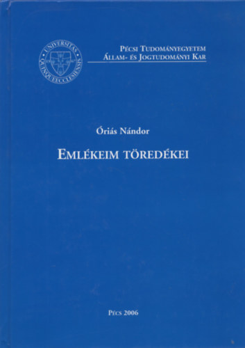 �ri�s N�ndor - Eml�keim t�red�kei