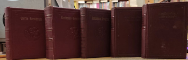5 db Bevirium: Beethoven + Goethe + Merezskovszkij I-II. + Shakespeare