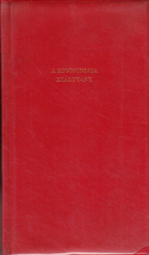 Marx-Engels - A kommunista ki�ltv�ny (sz�mozott)