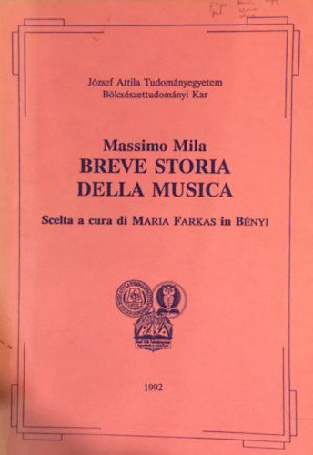 Massimo Mila - Breve Storia Della Musica