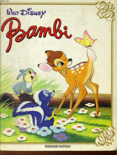 Fernand Nathan - Bambi (Walt Disney) - képregény francia nyelven