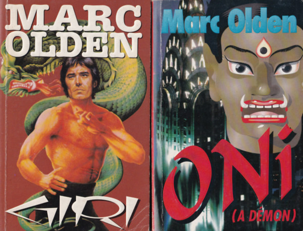 Marc Olden - 2 db Marc Olden: Oni, Giri