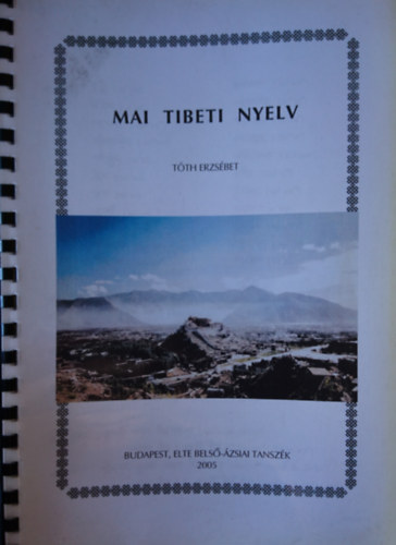 T�th Erzs�bet - Mai tibeti nyelv