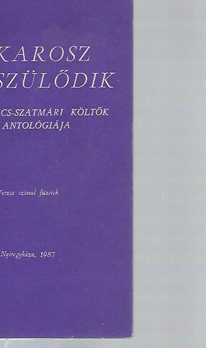 Ikarosz k�sz�l�dik (Szabolcs-szatm�ri k�lt�k antol�gi�ja)