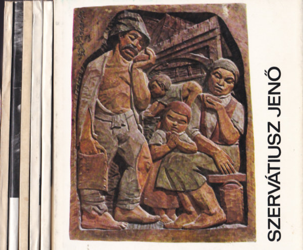 A m�v�szet kisk�nyvt�ra 7db.:Henri Rousseau + Mestrovic + Moore + Ferenczy B�ni + Ferenczy Istv�n + Izs� Mikl�s