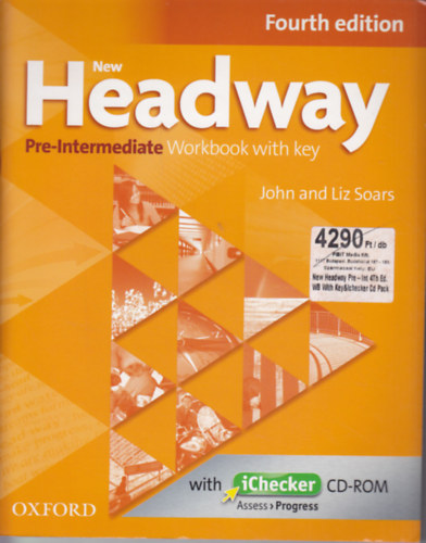 John and Liz Soars - New Headway-Pre-Intermediate: Workbook with key (Fourth edition) with CD-ROM
