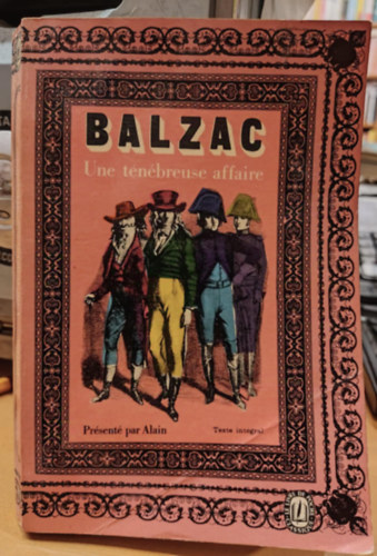 H. de Balzac - Une T�n�breuse affaire