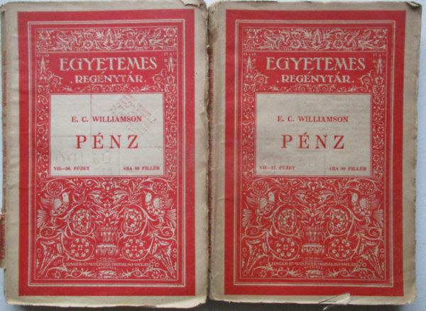 E.C. Williamson - P�nz I-II.