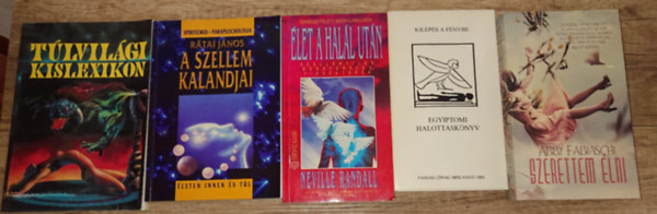 Rtai Jnos Neville Randall - 4 knyv s hall utni letrl + 1 ajndkregny unyanebben a tmban: Egyiptomi halottasknyv, Tlvilgi kislexikon, let a hall utn, A szellem kalandjai leten innnen s tl + Szerettem lni