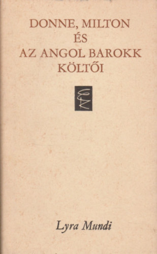Eurpa Knyvkiad - Donne, Milton s az angol barokk klti