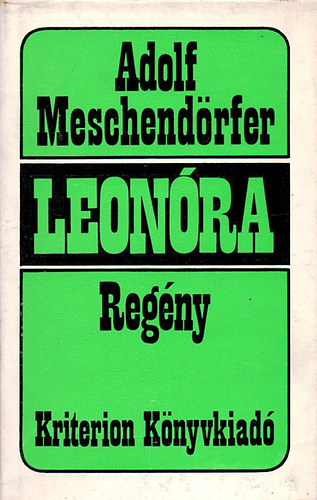 Adolf Meschend�rfer - Leon�ra