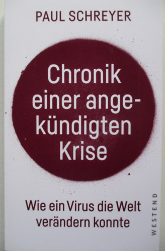 Paul Schreyer - Chronik einer angek�ndigten krise
