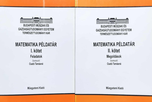 Csat� Tam�sn� - Matematika p�ldat�r I-II.
