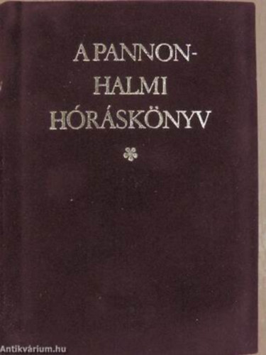Helikon Kiad� - A pannonhalmi h�r�sk�nyv