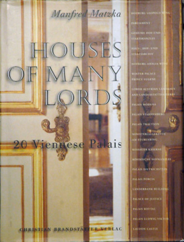 Manfred Matzka - Houses of Many Lords