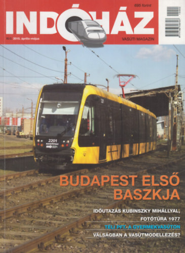 T. Hámori Ferenc (szerk.) - Indóház - Vasúti magazin 2015. április-május (XI/2.)