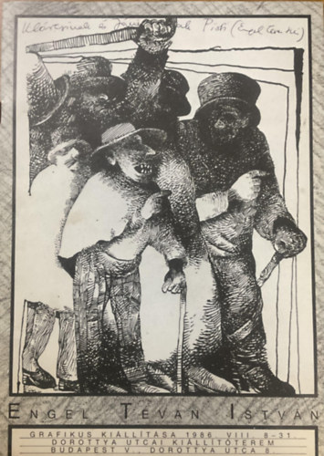 D. Udvary Ildik�  (szerk.) - Engel Tevan Istv�n grafikus ki�ll�t�sa 1986. VIII. 8-31.