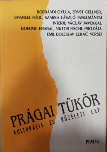 Tbb szerz - Prgai tkr Kulturlis s kzleti lap 1993/4