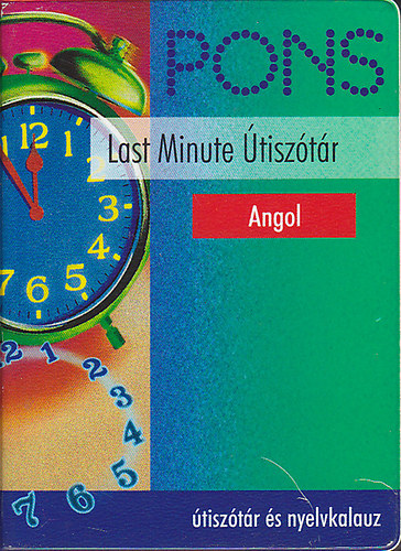 Gordon Walker - PONS - Last Minute útiszótár - Angol