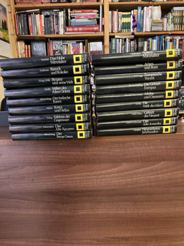 Kunst im Bild - 18 B�nde (komplett) - M�v�szet k�pekben - 18 k�tet (teljes)