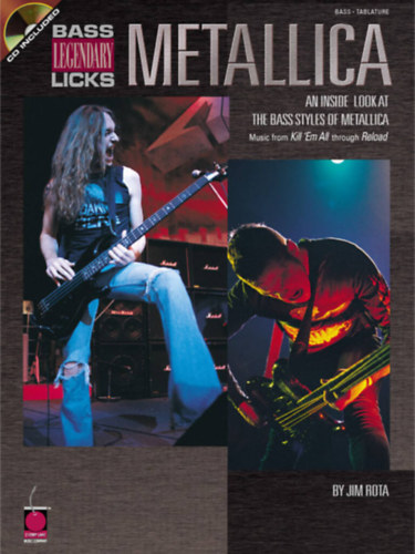 James A. Rota II - Metallica - Bass Legendary Licks - An Inside Look at the Bass Styles of Metallica