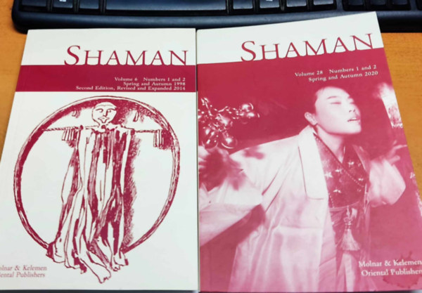 Molnar & Kelemen Oriental Publ - 2 db Shaman magazin, szrvnyszmok, sajt fot (Journal of the International Society for Academic Research on Shamanism)