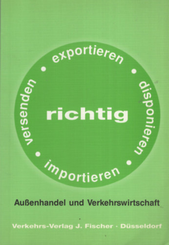 Richtig Auenhandel und Verkehrswirtschaft
