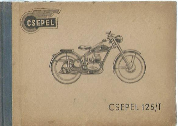 Csepel 125/T motorker�kp�r haszn�lati �s kezel�si utas�t�s