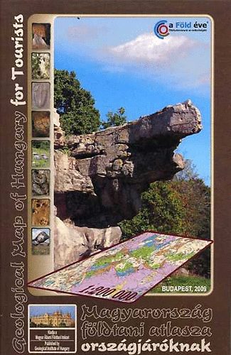 Gyalog L�szl�  Budai Tam�s (szerk.) - Magyarorsz�g f�ldtani atlasza orsz�gj�r�knak 1:200 000 - Geological Map of Hungary for Tourists