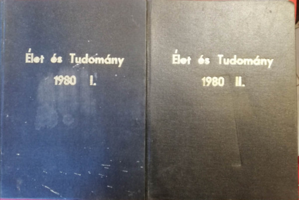 �let �s Tudom�ny XXXV. �vf. 1980. 1-52. sz�m, K�t k�tetben egybek�tve