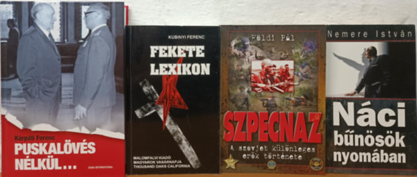 Földi Pál, Kubinyi Ferenc, Kárpáti Ferenc Nemere István - Politikai könyvcsomag