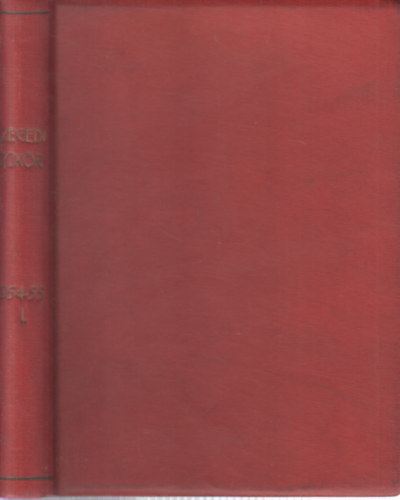 Szegedi t�k�r 1954. szeptember - 1955. augusztus (13 db. lapsz�m, egybek�tve)