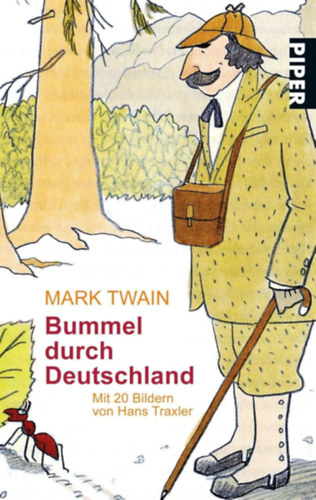 Mark Twain - Bummel durch Deutschland - mit Bildern von Hans Traxler