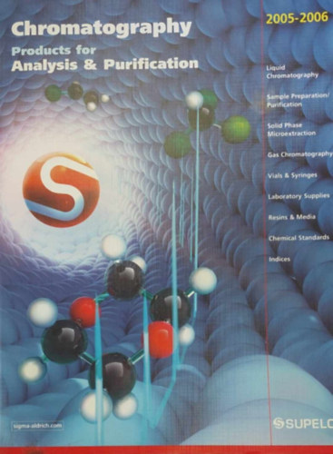 Chromatography - Products for Analysis & Purification (2005-2006)