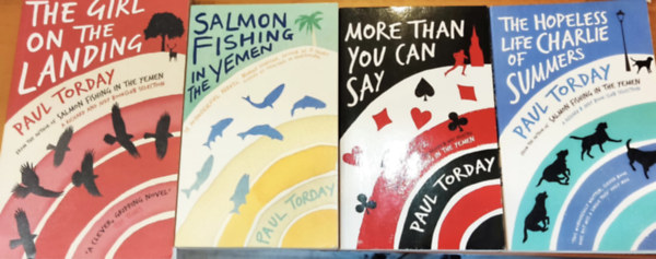 Paul Torday - 4 db Paul Torday: The Girl on the Landing + Salmon fishing in the Yemen + More Than You Can Say + The Hopeless Life of Charlie Summers