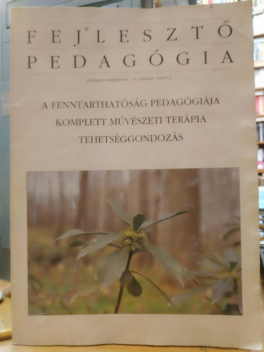 Dr. Salné Lengyel Mária (szerk.) - Fejlesztő pedagógia - pedagógiai szakfolyóirat 11. évfolyam, 2000/1-2.