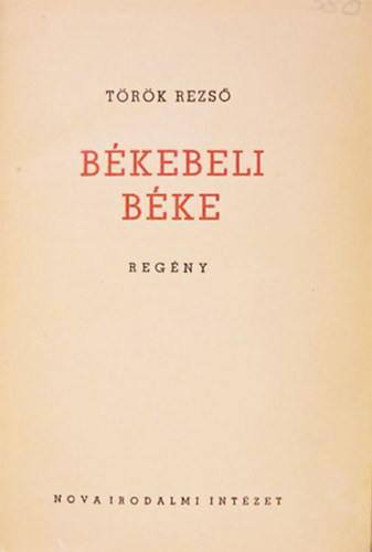 Trk Rezs - Bkebeli bke