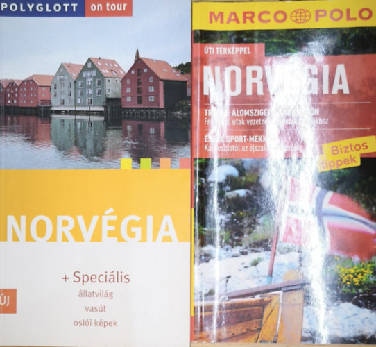 Jens-Uwe Kumpch - 2db Norv�gi�r�l sz�l� �tik�nyv - Marco Polo-Norv�gia-�ti t�rk�ppel, Polyglott on tour-Norv�gia