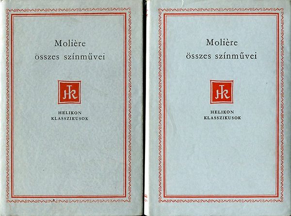 Moliere - Molire sszes sznmvei I-II.  (Helikon klasszikusok)