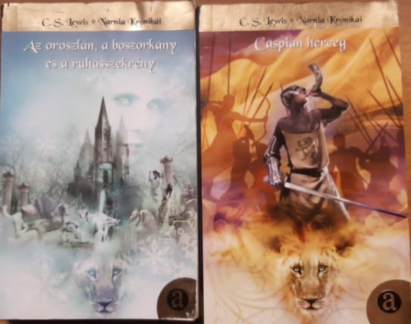 C. S. Lewis - Az oroszln, a boszorkny s a klns ruhsszekrny + Caspian herceg (2 db)