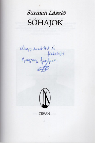 Surman László - Sóhajok (dedikált)