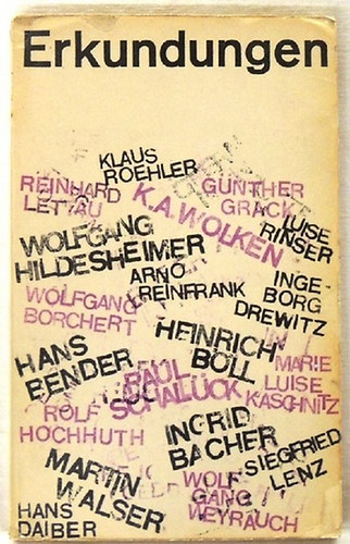 Erkundungen (19 westdeutsche Erz�hler)