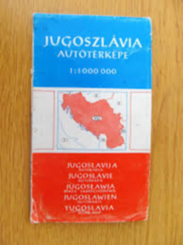 Jugoszlvia auttrkpe 1:1000000
